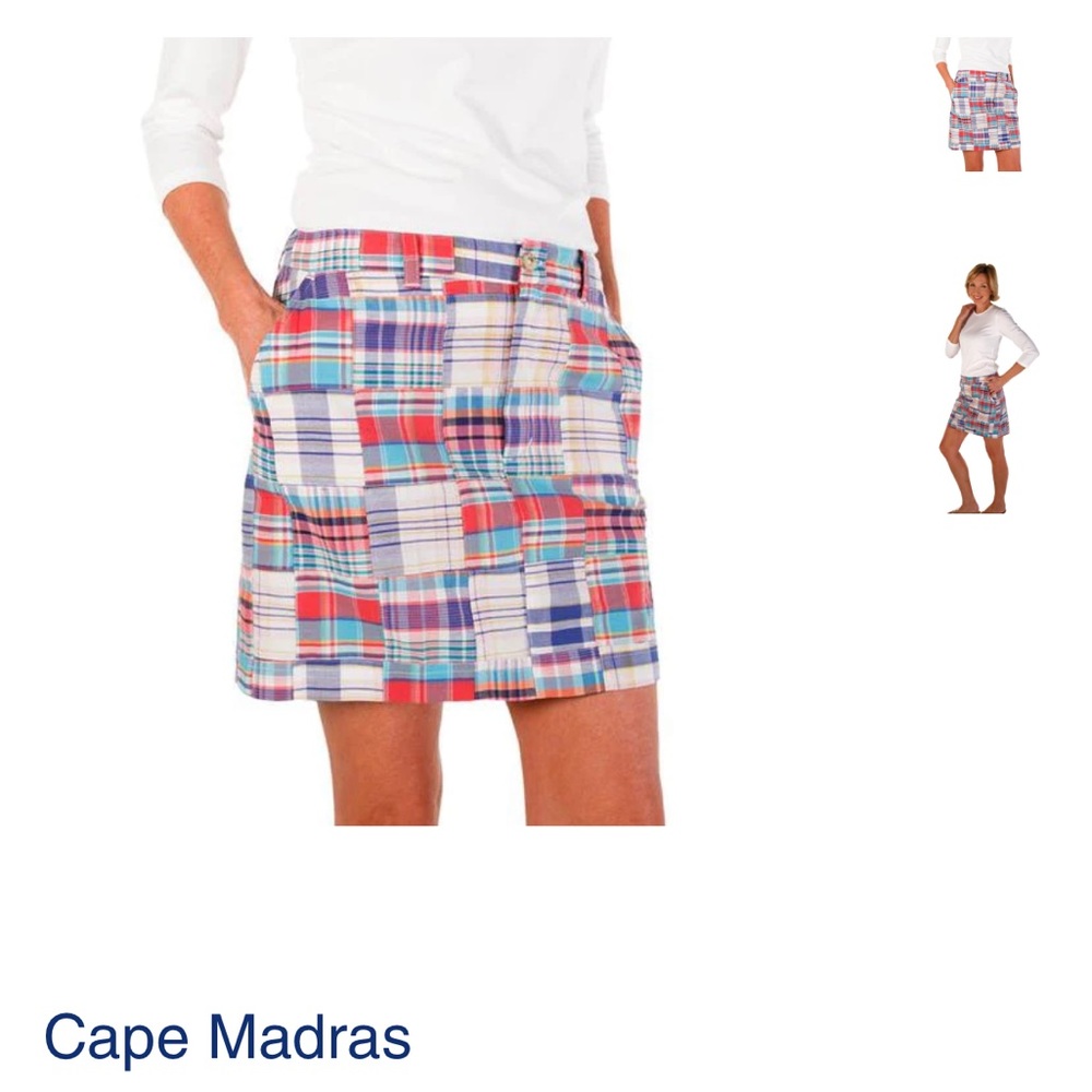 Cape Madras skirt - Size 2 - “Amherst” color